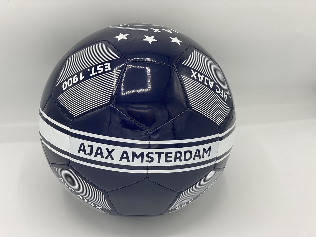 Ajax Voetbal Blauw - Ajax Voetbal - Ajax Amsterdam- Eredivisie - Champions Leaqeau-