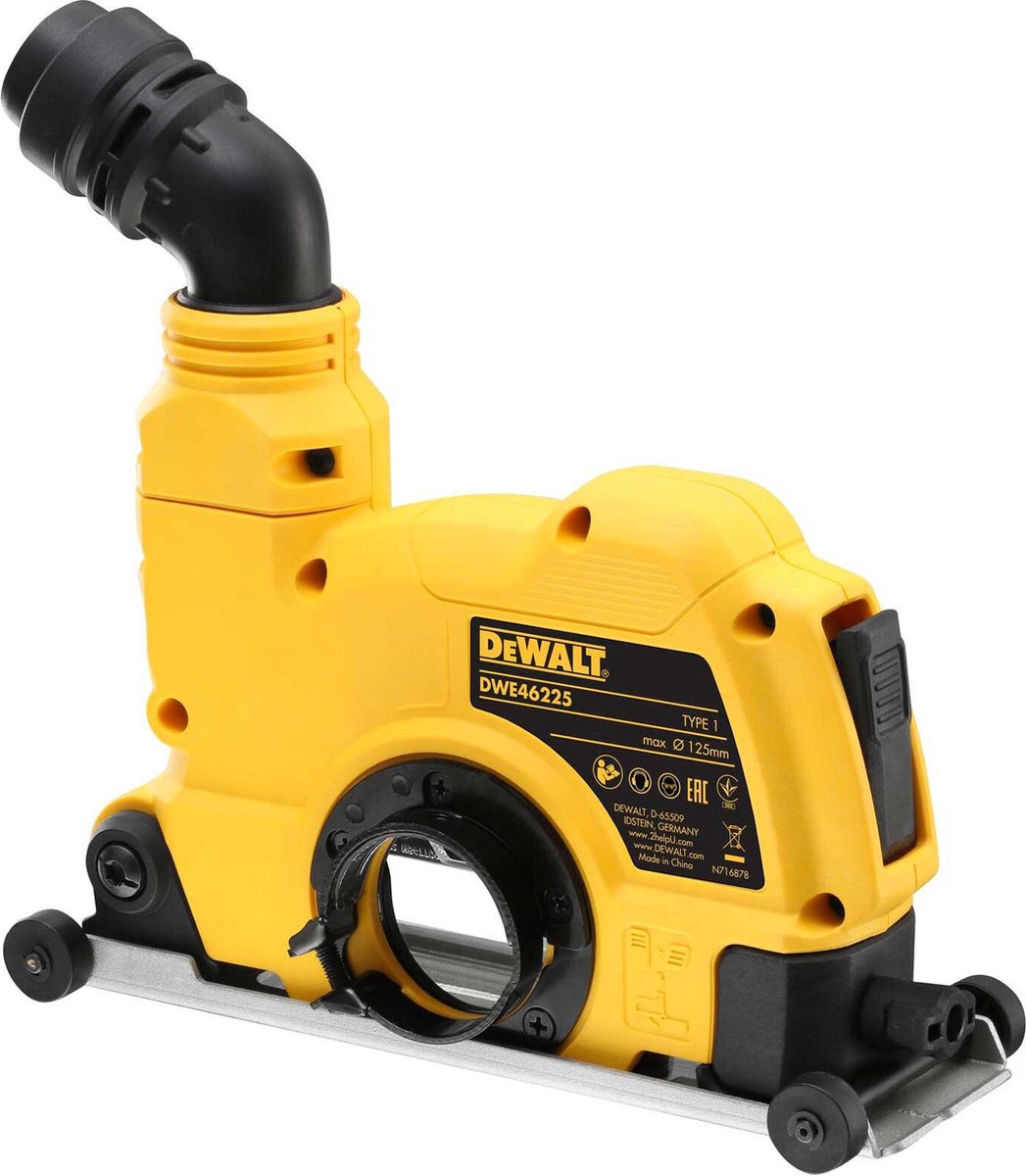 DeWALT DWE46225 Slijperkap stofafzuiging 125mm | bol.com
