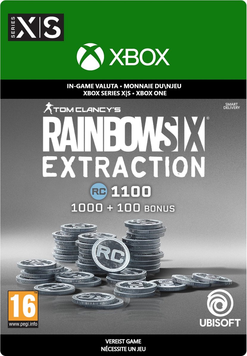 Tom Clancy's Rainbow Six Extraction: 1,100 REACT Credits - Xbox Series X Download
