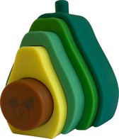 Lina Alicia™ - Avocado Bijtring Puzzle - Vanaf 0 maanden - Baby speelgoed - Baby Toys