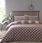 Portfolio Tribe Terracotta - Dekbedovertrek - 200x200cm - Duvet Set - 2 Persoons - Double