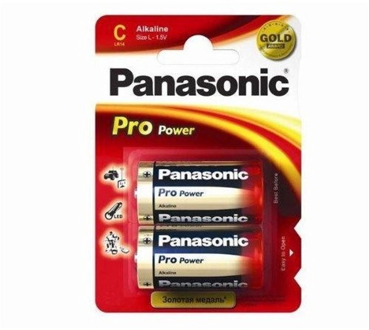 Panasonic C Pro Power Batterijen - 2 stuks