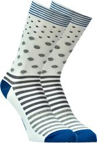 Hobby - Sokken - 3 paar - Egyptisch katoen - Zwart, Wit, Groen - 3084