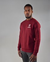 Stay Focused - Burgundy Focused Sweatshirt Maat XS