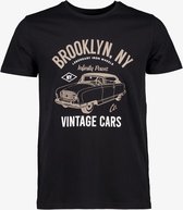 Unsigned heren T-shirt - Zwart - Maat L