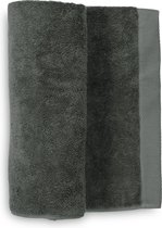 HeckettLane - 1x VPE 3 st. Handdoek 50/100 Classic Anthracite