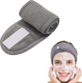 Bandeau de maquillage - Bandeau spa - Bandeau - Produits d'esthéticienne - Accessoires de Maquillage - Grijs