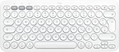 Logitech - Wireless Toetsenbord - Keyboard computer - Draadloos bluetooth toetsenbord - Laptop toetsenbord - Wit