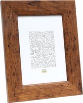 Deknudt Frames fotolijst S53GH9 - bruine houtkleur - hout - 13x18 cm