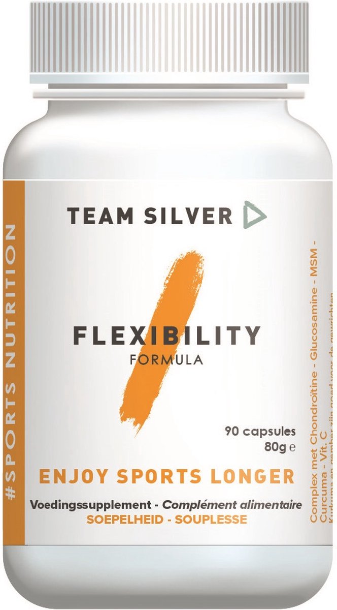 TEAM SILVER - Sports nutrition - FLEXIBILITY in a capsule - for 45+