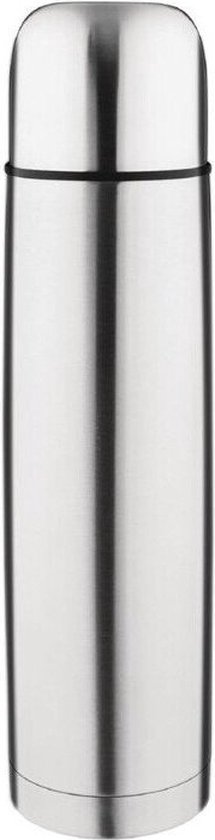 Dubbelwandige Thermosfles / thermoskan - RVS - 1 Liter