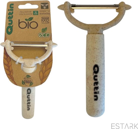 ESTARK® x Cuttin® Couteau d'Office - Éplucheur Bio - Trancheur de Légumes - Trancheur de Fruits - Trancheur de Fruits et Légumes - Éplucheurs de Légumes Bio