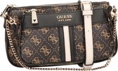 Guess Kasinta dames schoudertas - Bruin multi - Maat Geen