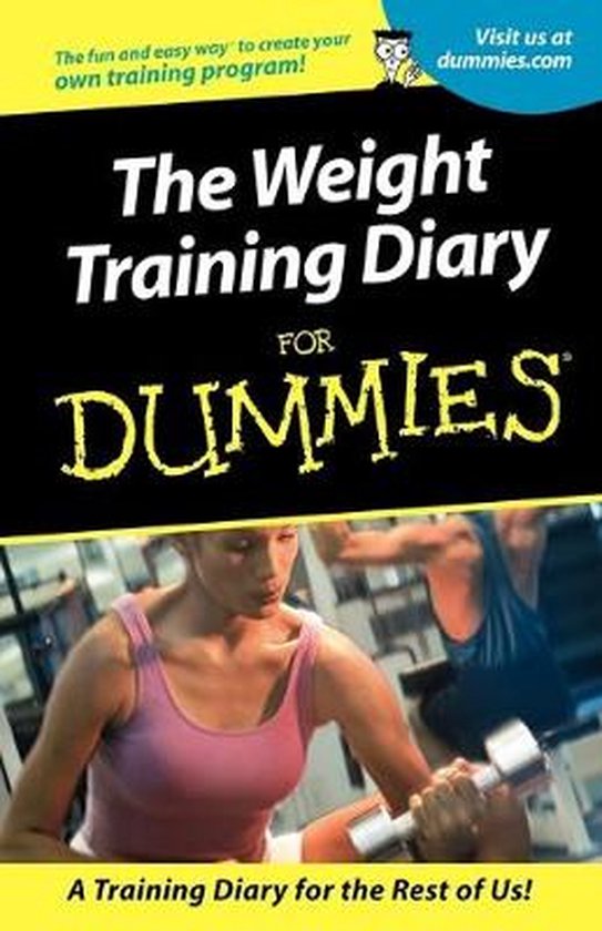 Weight Training Diary For Dummies - cover
