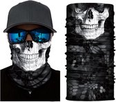 Motor bandana - colsjaal - buff sjaal - motor masker - ski masker - motor gezichtsmasker - ski gezichtsmasker - skull