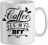 Mok 'Coffee is my bff' | Coffee| Koffie| Kadootje voor hem| Kadootje voor haar