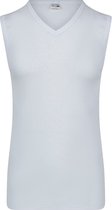 Beeren Heren mouwloos Shirt - V-hals - Wit - maat XL