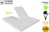 Splittopper Classic SOFTTECH - 180 x 190cm Dikte 7cm