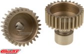 Team Corally - 48 DP Pinion – Long Boss – Hardened Steel – 27 Teeth - ø3.17mm