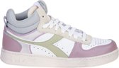 Diadora Magic Basket Demi Icona Hoge sneakers - Leren Sneaker - Dames - Groen - Maat 37