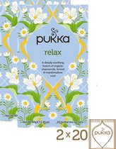 Pukka Thee - Relax - Voordeelverpakking - 2 x 20 zakjes