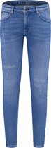Purewhite - Dylan 805 Super Heren Skinny Fit   Jeans  - Blauw - Maat 29