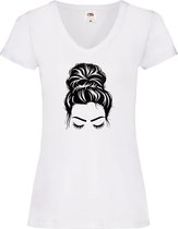 Mom life icon Dames t-shirt - maat M