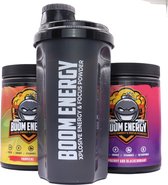 Boom Energy combinatie pakket - Suikervrije energy drink vol met vitamines en mineralen - Gaming Energy - Sportdrank