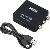 Kebidu® RCA naar HDMI converter 720p/1080p - Zwart