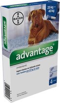 Bayer Anti vlooienmiddel Advantage 400 25 - 40 kg - 4 pipetten