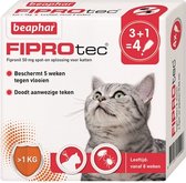 Beaphar Fiprotec Kat - Vlooienbestrijding -  >1 kg -  4 Pipetten