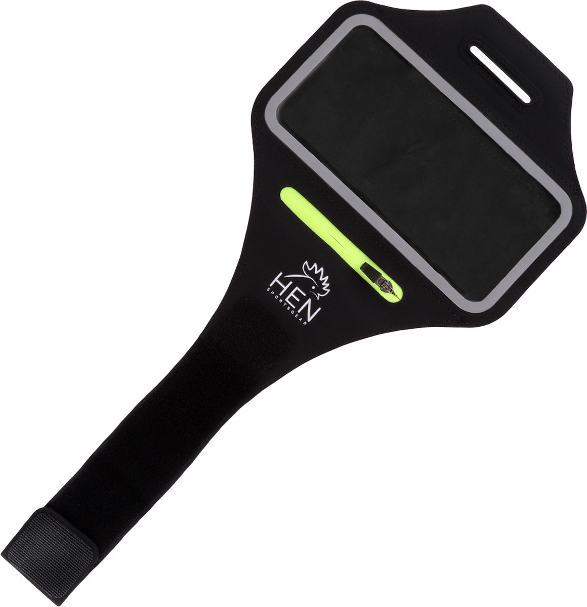 Hen Sportsgear – Telefoonarmband - Sportarmband hardloopband – Hardloop armband – met sleutel en kaarthouder opberg vak