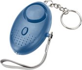 Persoonlijk Alarmknop - Sleutelhanger Alarmsysteem - 130DB - Met LED-lampje - Draadloos Personal Alarm -  Zelfverdediging - Veiligheid Alarm - Donkerblauw