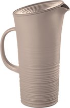 Guzzini Tierra Karaf met deksel taupe - 1.8Ltr