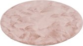 Pergamon Luxe Super Zachte Bont Vloerkleed Tapijt Plush Rond