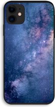 CaseCompany® - iPhone 11 hoesje - Nebula - 100% Biologisch Afbreekbaar - Duurzaam - Biodegradable Soft Case - Milieuvriendelijke Print op Achterkant - Zwarte Zijkanten - Bescherming Over de S