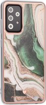 UNIQ Classic Case Samsung Galaxy A52 TPU Backcover hoesje - Marble Green