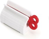 Tandpasta tube uitknijper - tandpasta knijper - Tandpasta dispenser  - rood