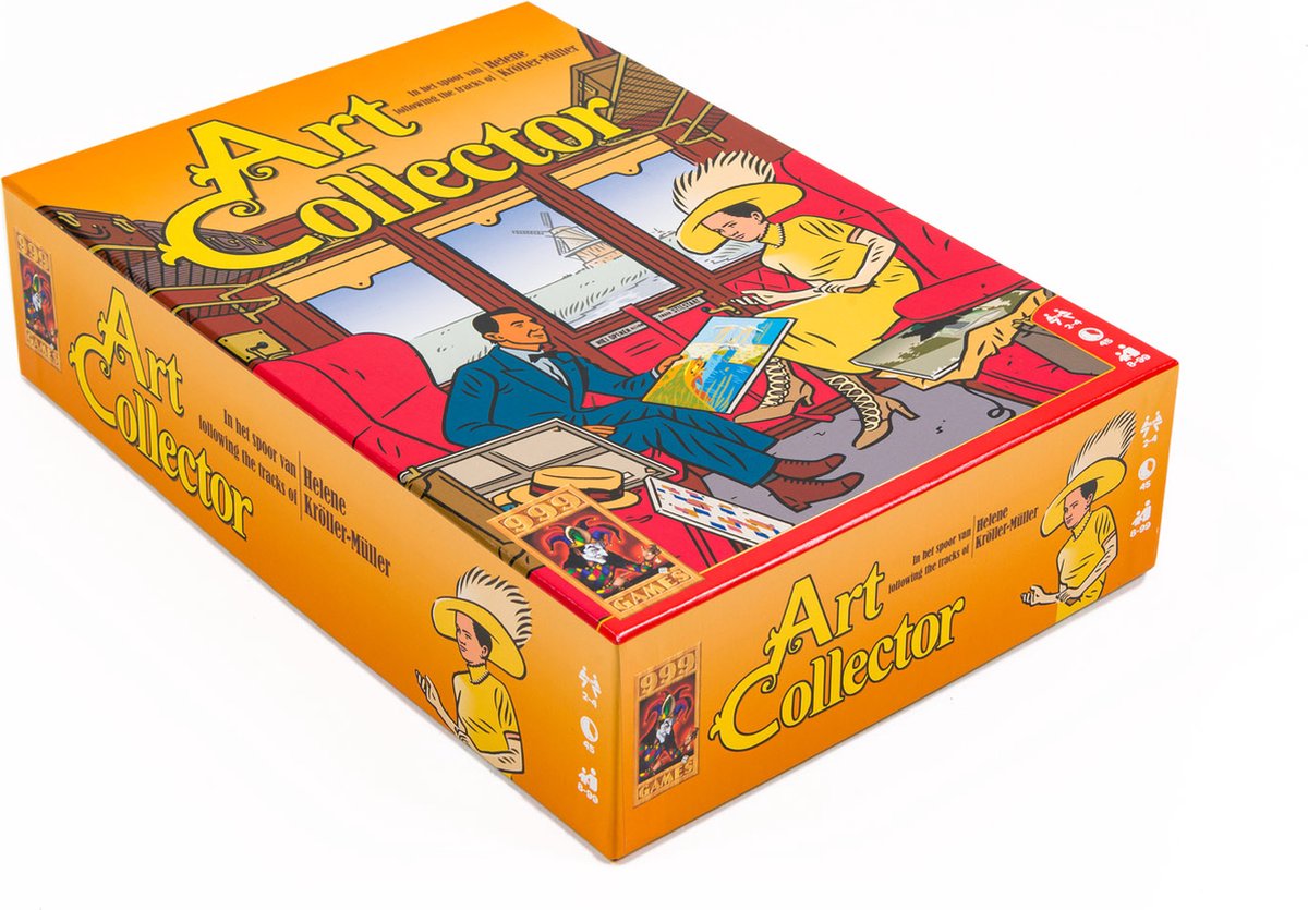 Art Collector - het spel - Kroller Muller - bordspel - kunst verzamelen - kunst spel