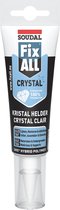 Soudal mastieklijm 'Fix All Crystal' 125 ml