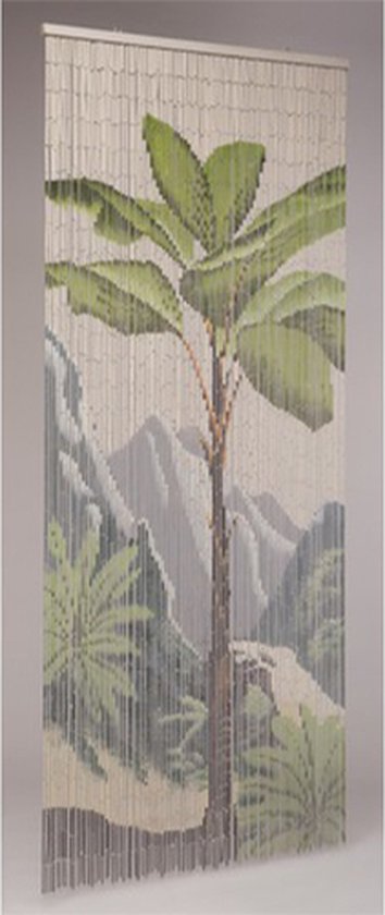 CONACORD Deurgordijn bamboe Tropical 90x200 cm
