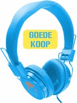 DKT -Eduline Skooli Hoofdtelefoon blauw zachte hoofdband en zachte oorschelpen DKT-KT898BL (schoolklas, school, onderwijs)