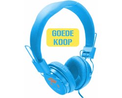 DKT -Eduline Skooli Hoofdtelefoon blauw zachte hoofdband en zachte oorschelpen DKT-KT898BL (schoolklas, school, onderwijs)