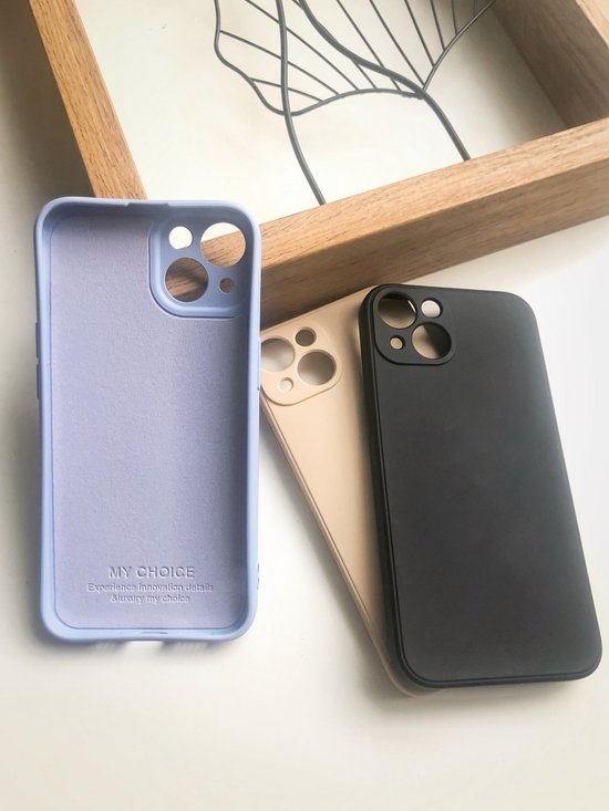 Urban landscape iPhone 13 Silicone phone case |Black- iPhone 13 phone case - With camera protection - Perfect fit