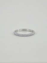 Ring glitters - zilver