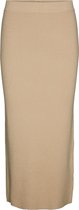 Vero Moda VMTAFFY HW CALF KNIT SKIRT Dames Rok Safari - Maat M