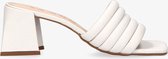 Tango | Laurel 1-a bone white leather mule - covered heel/sole | Maat: 42