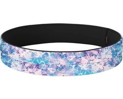 Flipbelt Zipper Ocean Bloom - Running belt - Hardloopriem - XL