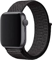 Apple Nike Sport Loop Band voor de Apple Watch Series 1 / 2 / 3 / 4 / 5 / 6 / 7 / 8 / 9 / SE - 38 / 40 / 41 mm - Zwart