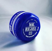 Haar Wax - mannen Haar Wax -  Rebel Haar Wax - Haar gel  - Blauw 150ml - Mr Rebel Hair Styling Wax 03 150 ML